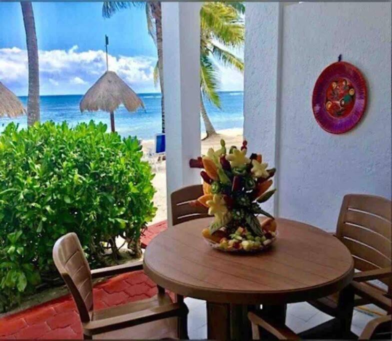Beachfront Akumal Half Moon Bay Esterno foto