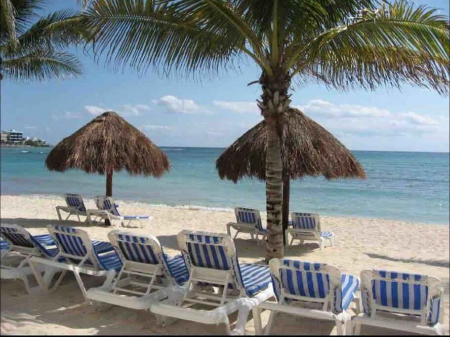 Beachfront Akumal Half Moon Bay Esterno foto